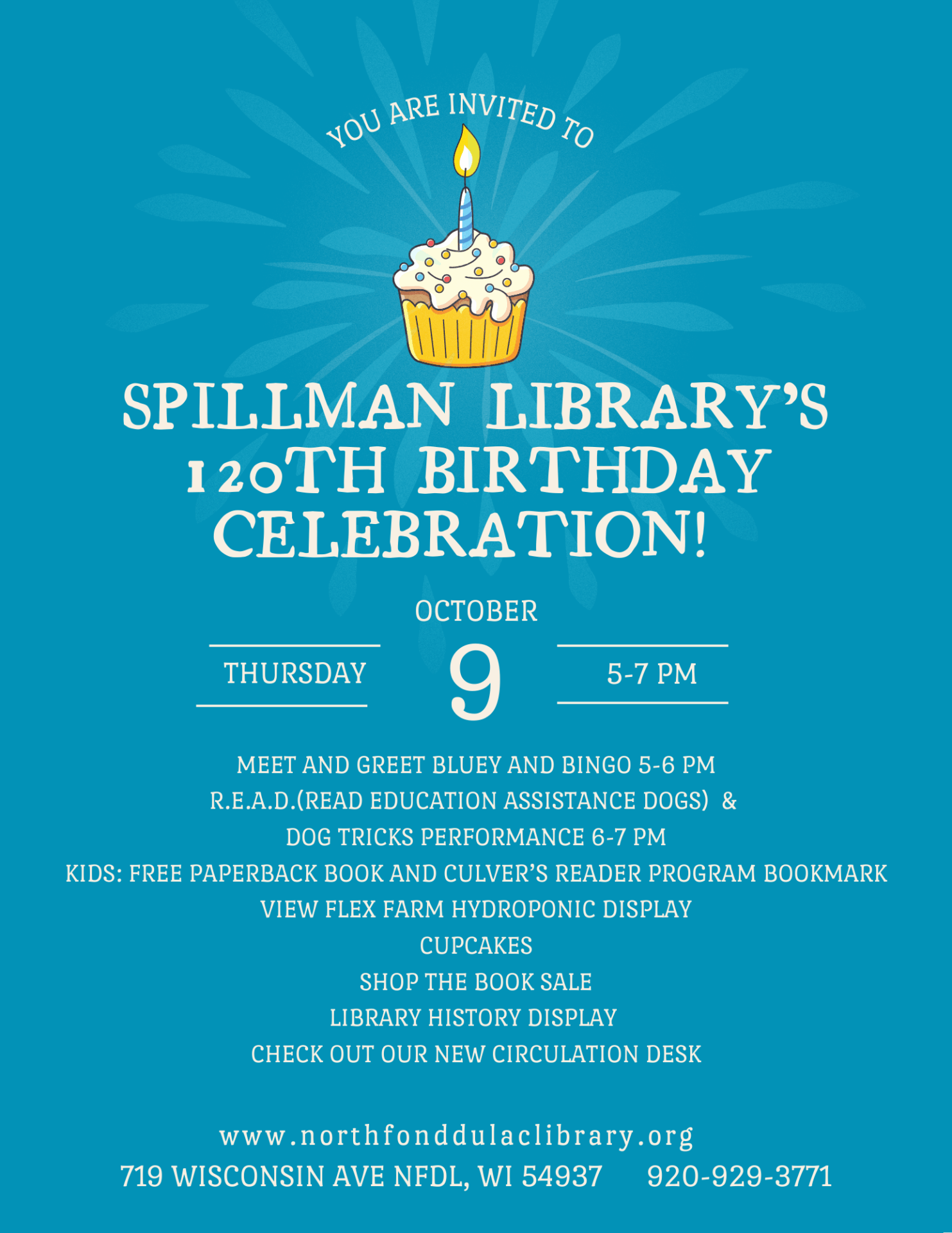 Spillman Public Library's 120th Birthday Celebration