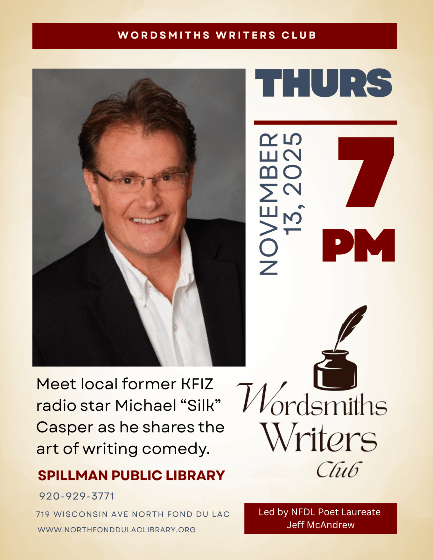 Wordsmith Writer's Club Meetings
