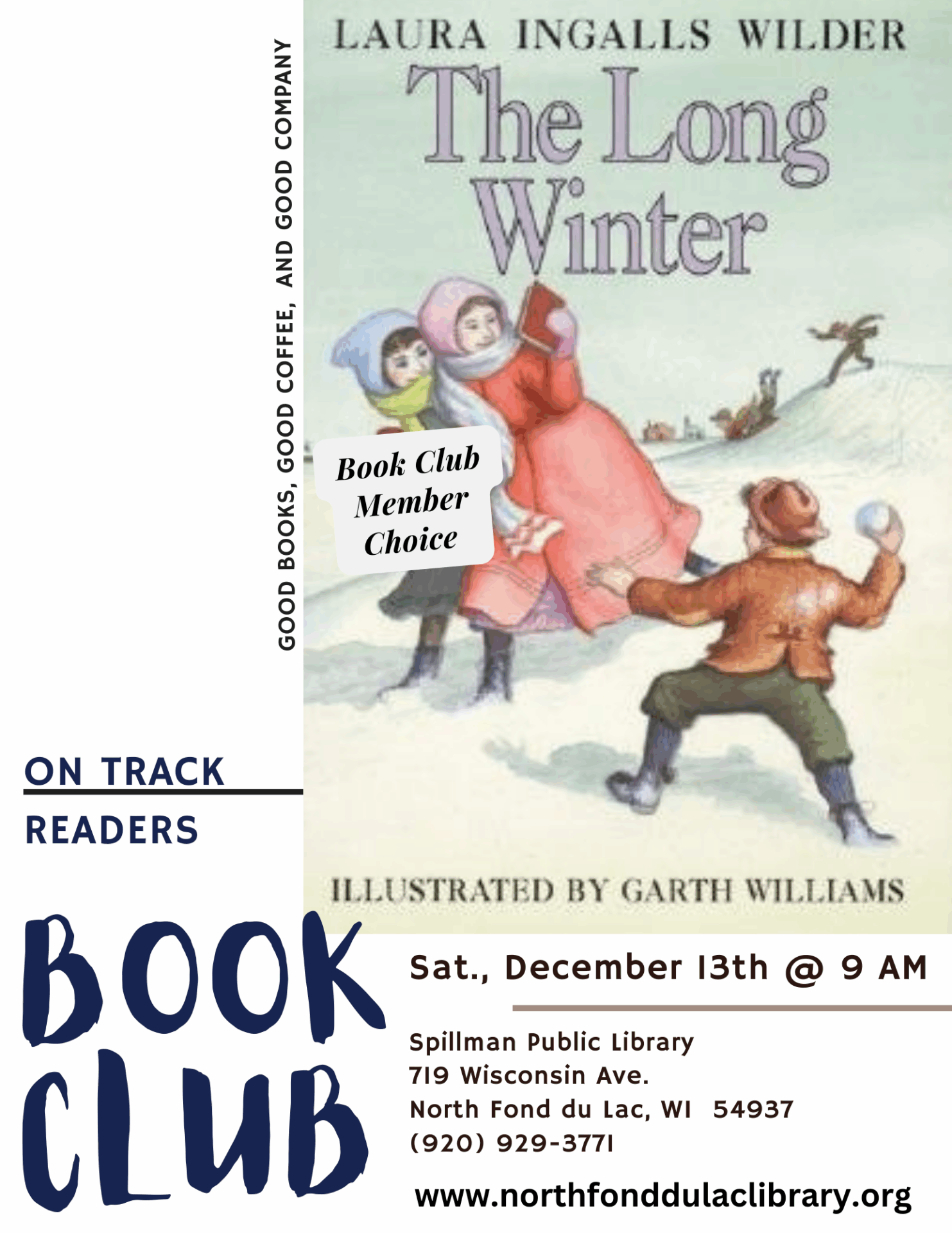 On Track Readers Book Club Discussion