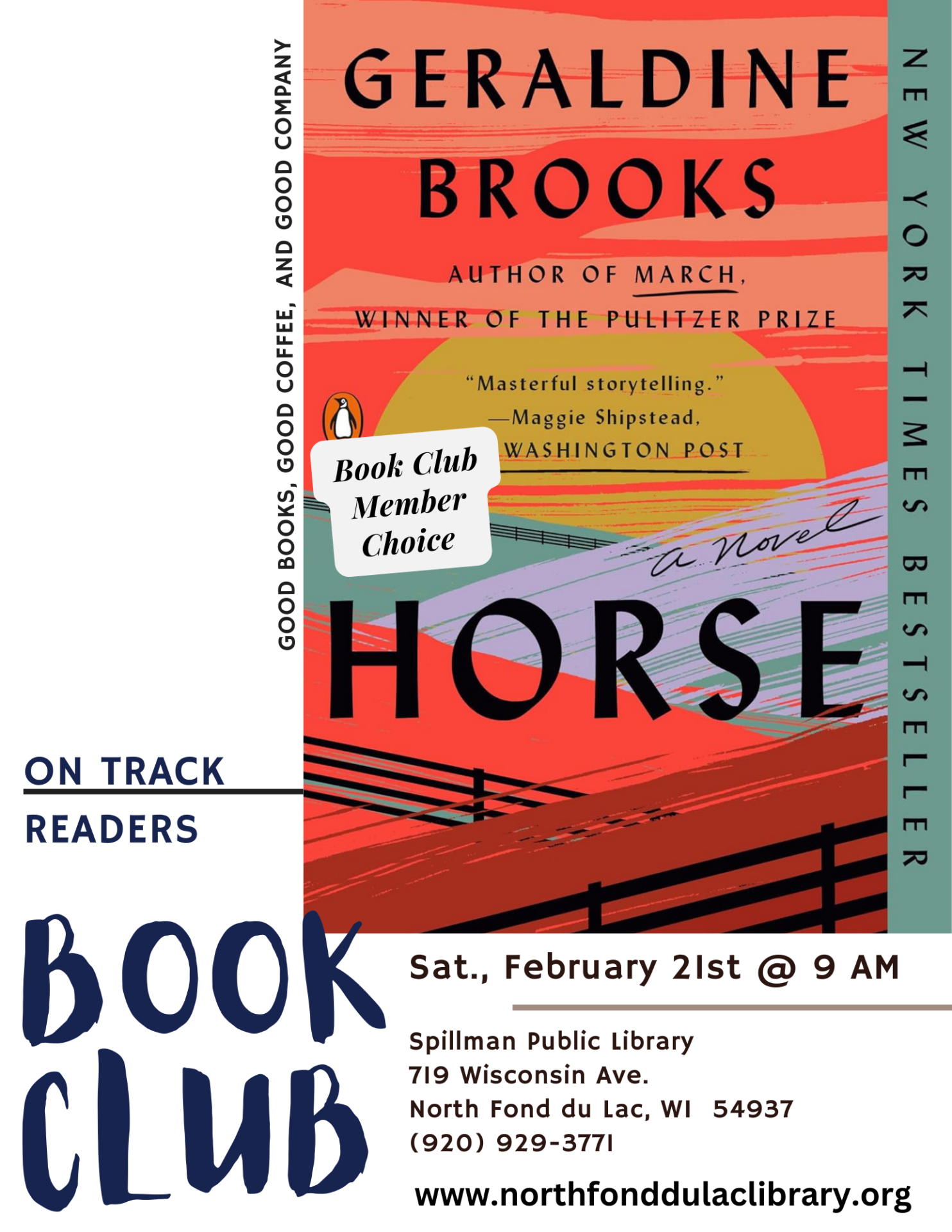 On Track Readers Book Club Discussion