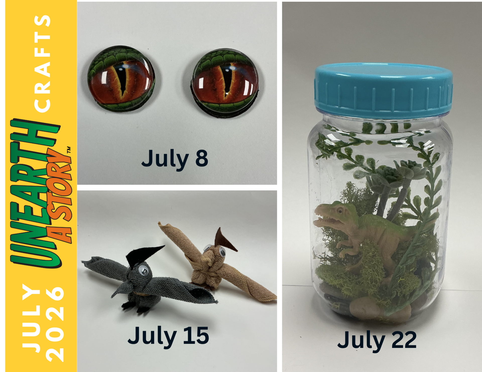 Summer Reading Program July Crafts